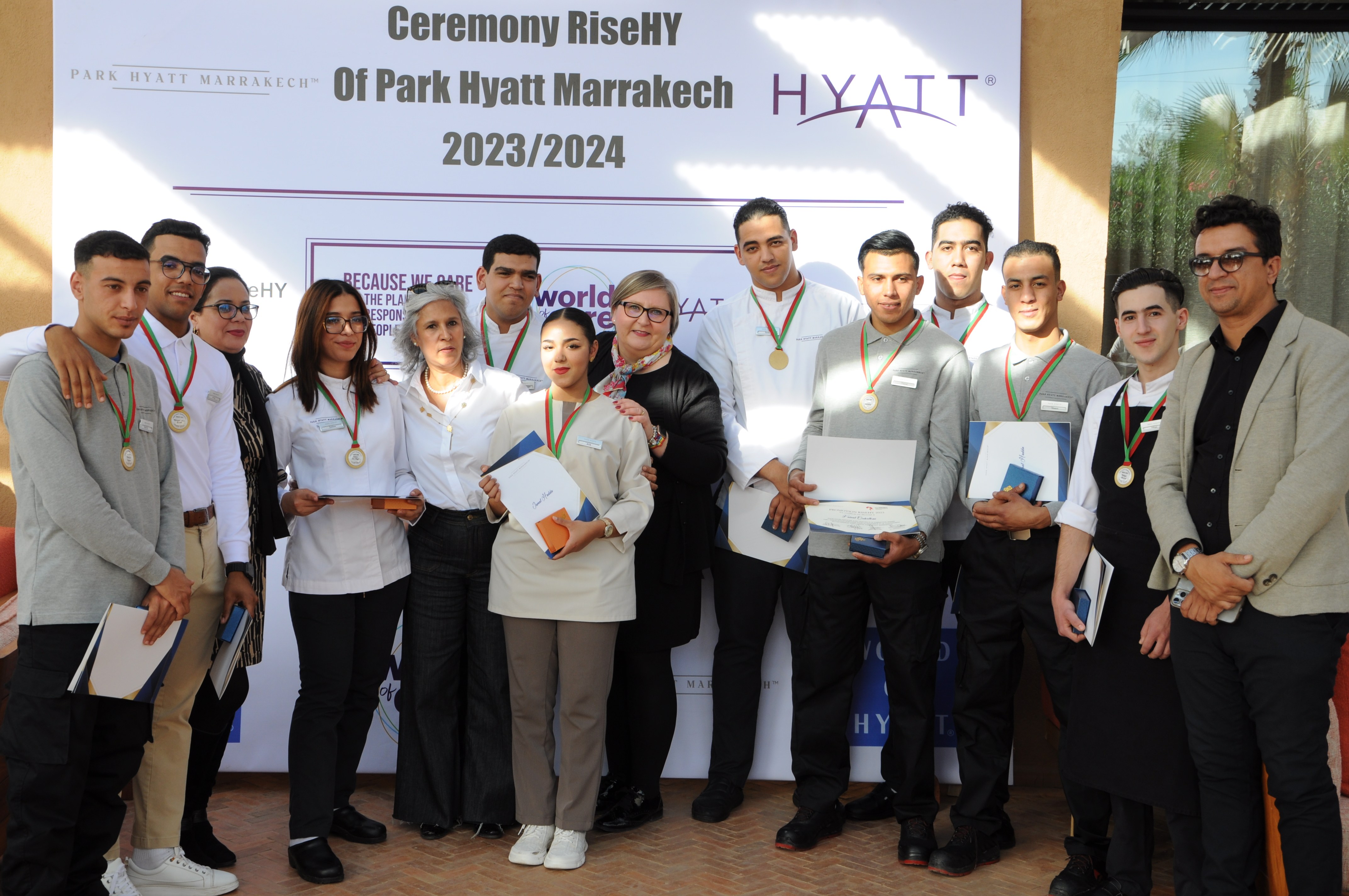 RiseHY Graduation Ceremony at Park Hyatt Marrakech